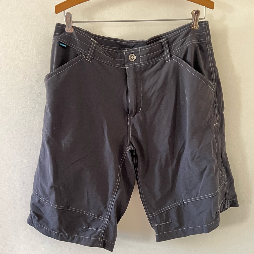 KUHL Outdoor Shorts Dark Gray Size 34